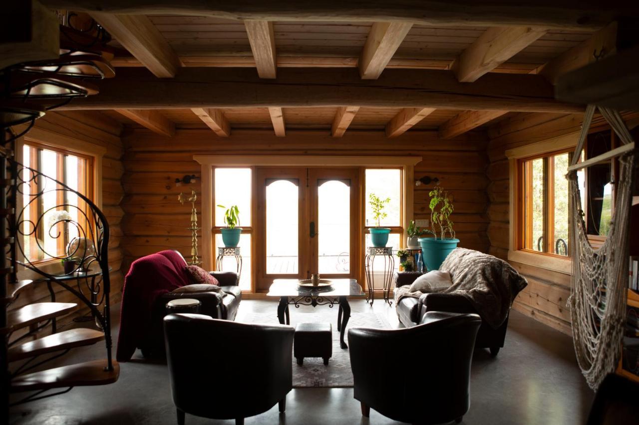 Sainte-Marie Hebergement "La Maison En Bois Rond" المظهر الخارجي الصورة
