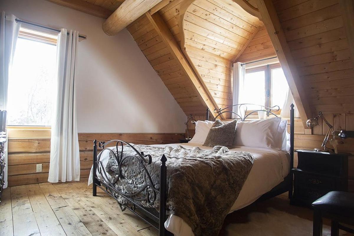 Sainte-Marie Hebergement "La Maison En Bois Rond" المظهر الخارجي الصورة