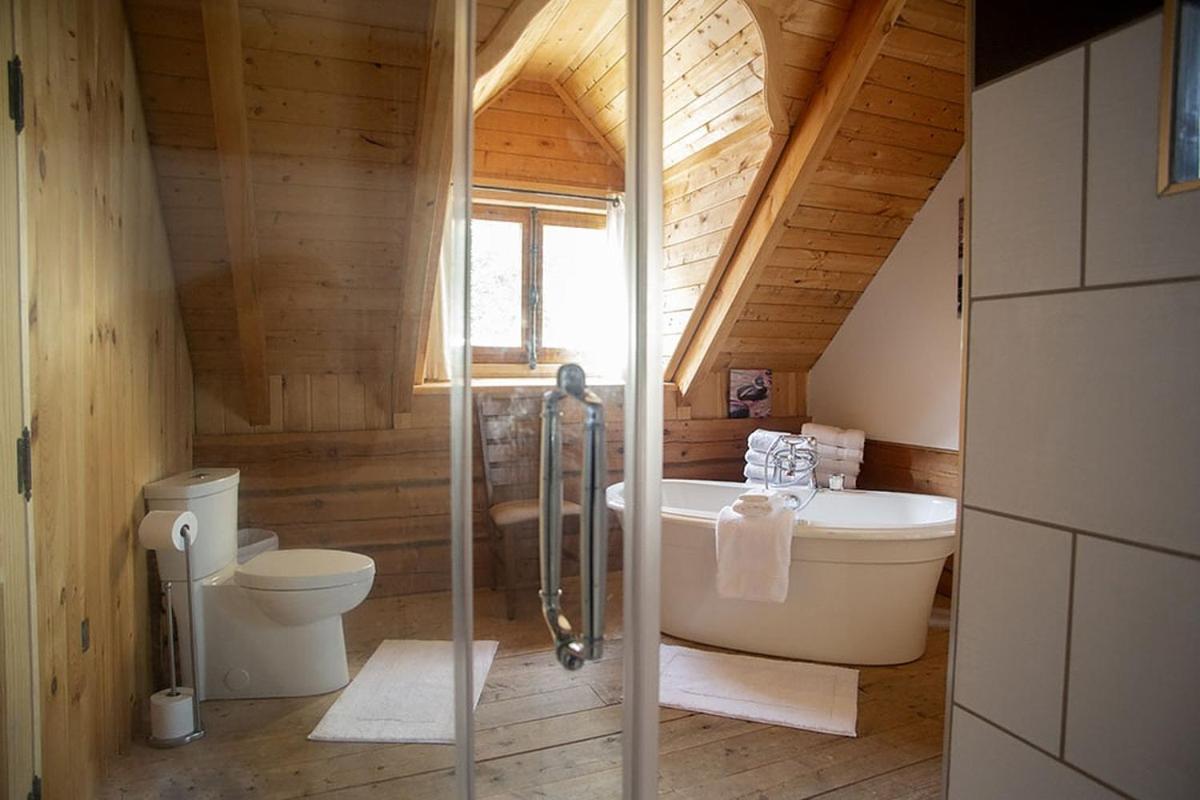 Sainte-Marie Hebergement "La Maison En Bois Rond" المظهر الخارجي الصورة